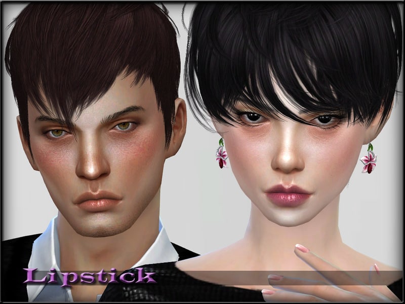 LipsSet20 - Sims 4 Mod Download Free