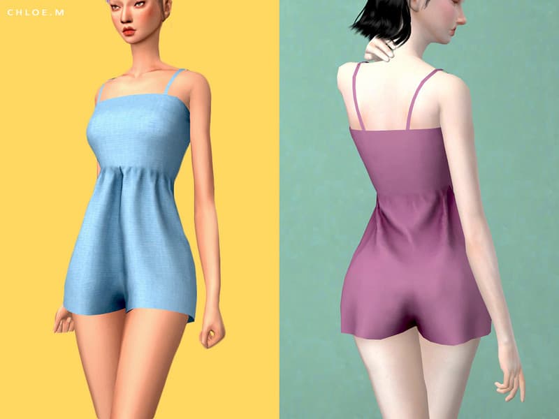 Chloem Jumpsuit Sims 4 Mod Download Free
