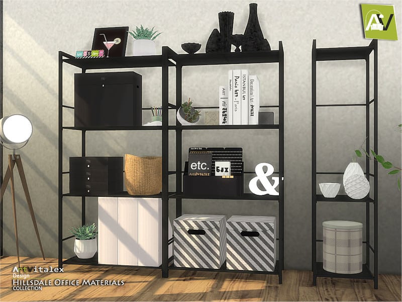 Hillsdale Office Materials - Sims 4 Mod Download Free