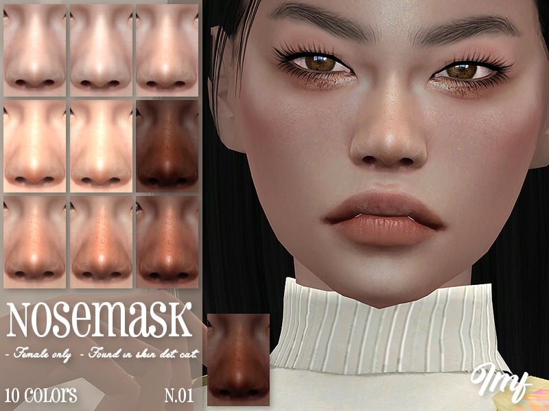 IMF Nosemask N.01 - Sims 4 Mod Download Free