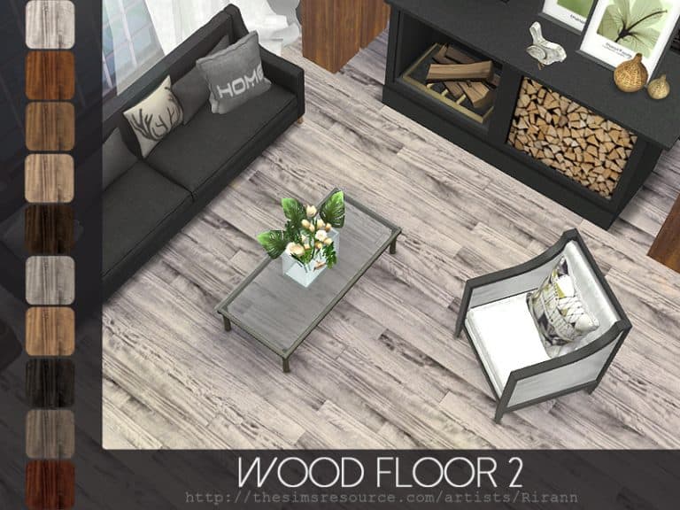 Wood Floor 2 - Sims 4 Mod Download Free