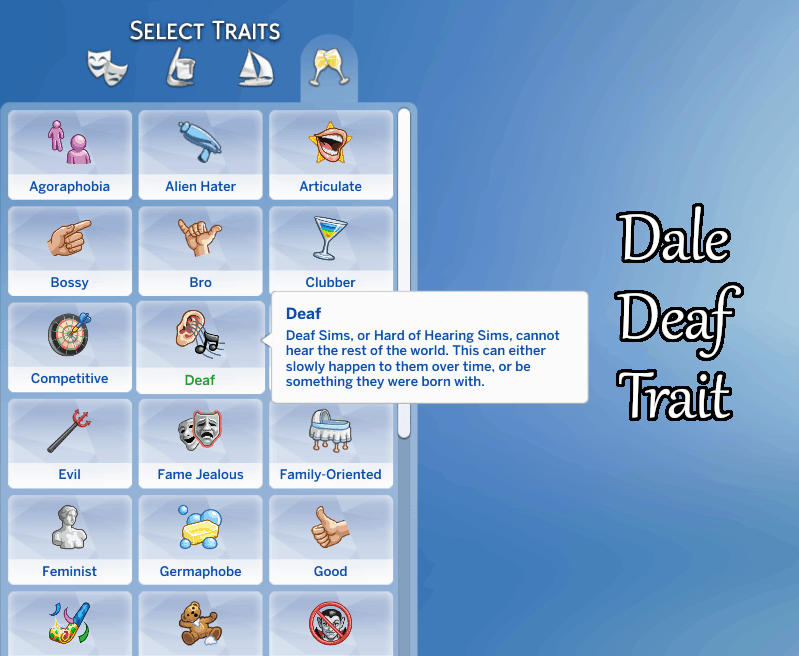 The Sims 4 Create A Sim Personality Traits image - Mod DB