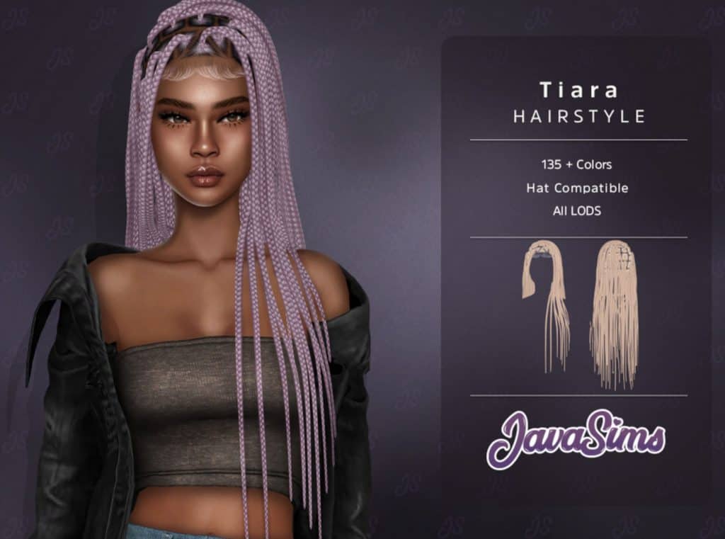 Tiara (Hairstyle) - Sims 4 Mod Download Free