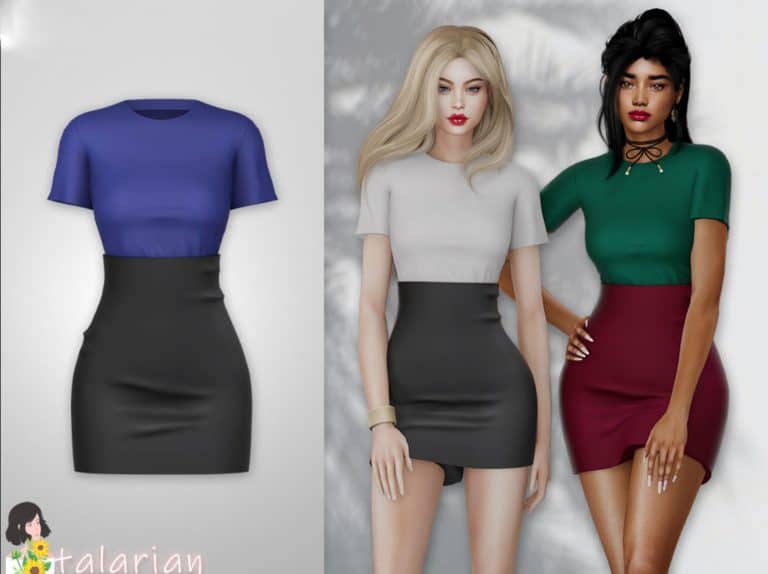 Kayla Outfit - Sims 4 Mod Download Free