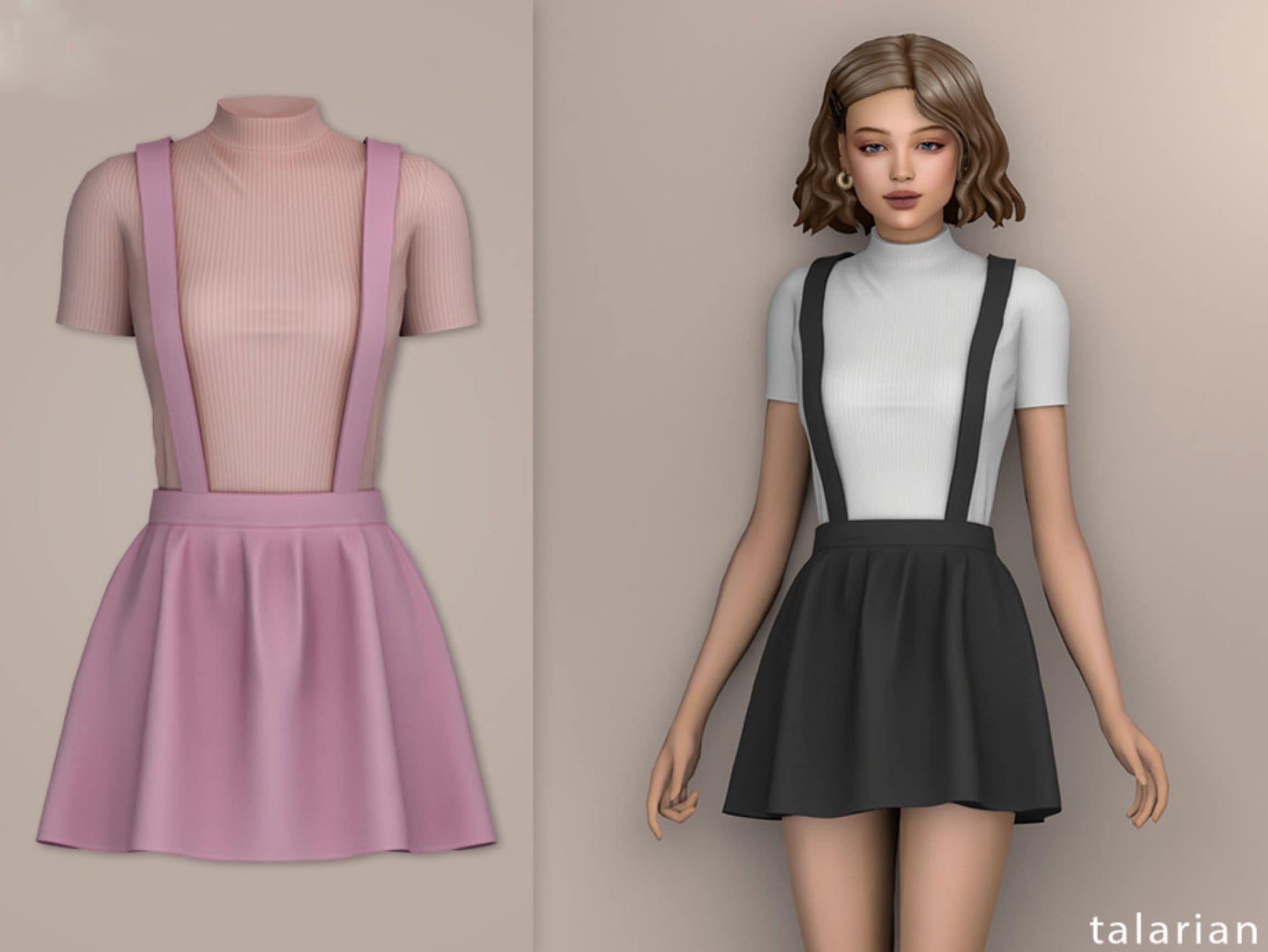 Alyssa Outfit - Sims 4 Mod Download Free